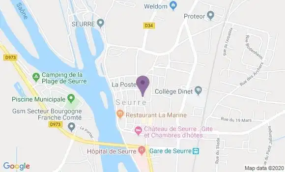 Localisation Caisse d