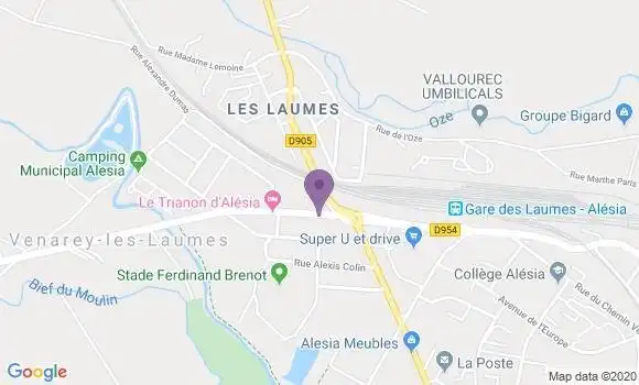 Localisation Caisse d