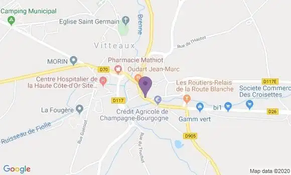 Localisation Caisse d