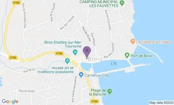 Localisation Caisse d
