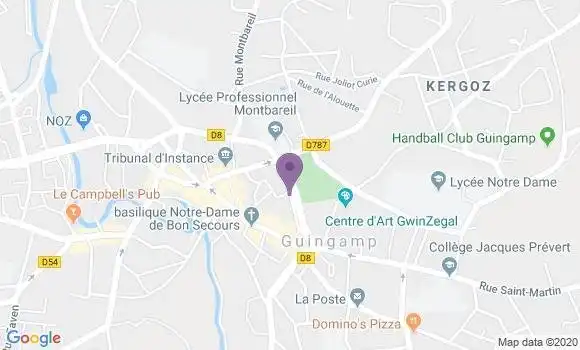 Localisation Caisse d