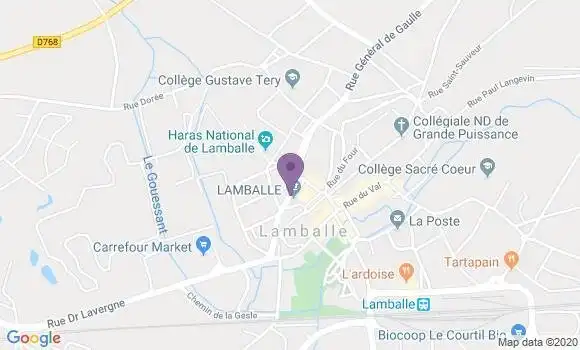 Localisation Caisse d
