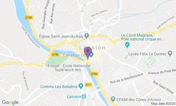 Localisation Caisse d