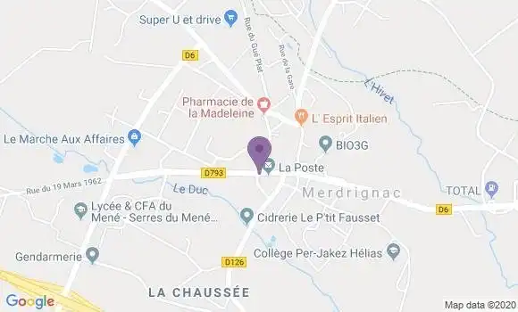 Localisation Caisse d