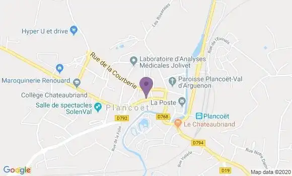 Localisation Caisse d