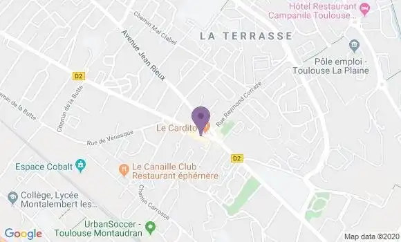 Localisation Société Générale Agence de Toulouse l