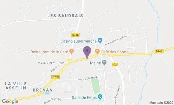 Localisation Caisse d