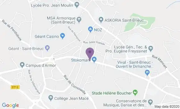 Localisation Caisse d