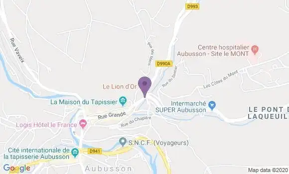 Localisation Caisse d