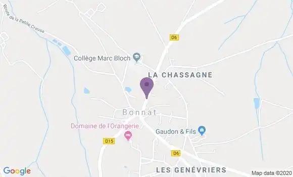 Localisation Caisse d