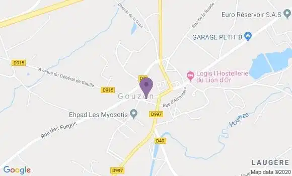 Localisation Caisse d