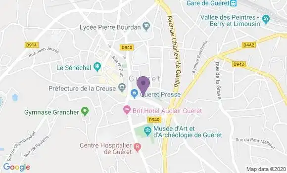 Localisation Caisse d
