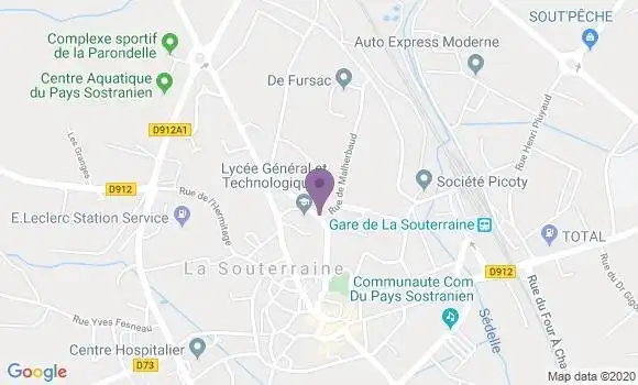 Localisation Caisse d