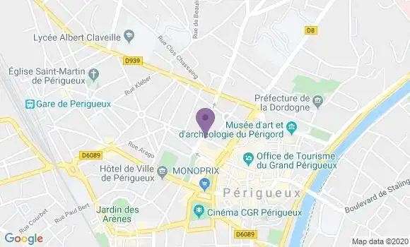 Localisation Caisse d