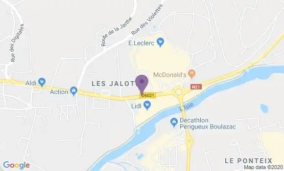 Localisation Caisse d