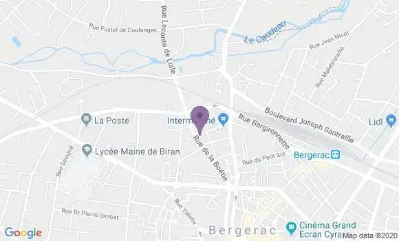 Localisation Caisse d