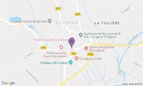 Localisation Caisse d