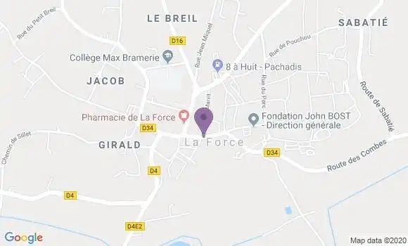 Localisation Caisse d
