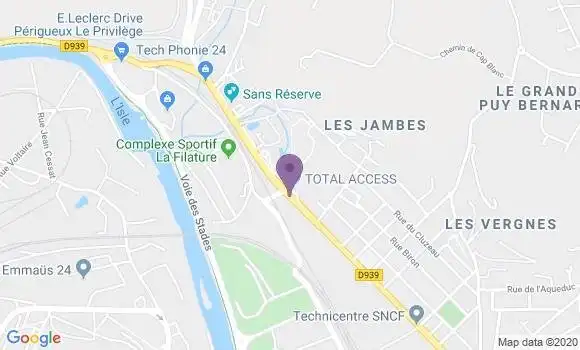 Localisation Caisse d