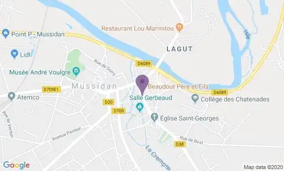 Localisation Caisse d