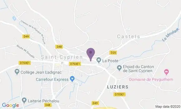 Localisation Caisse d