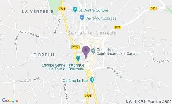 Localisation Caisse d