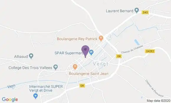 Localisation Caisse d