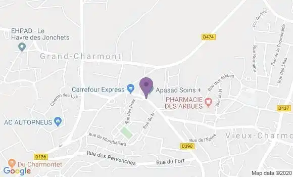 Localisation Caisse d
