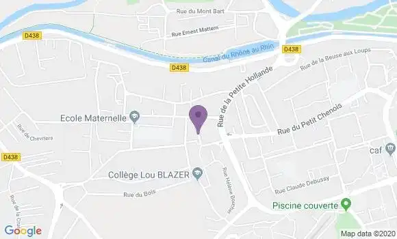 Localisation Caisse d