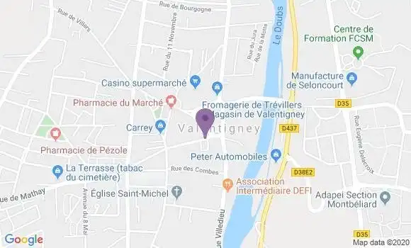 Localisation Caisse d