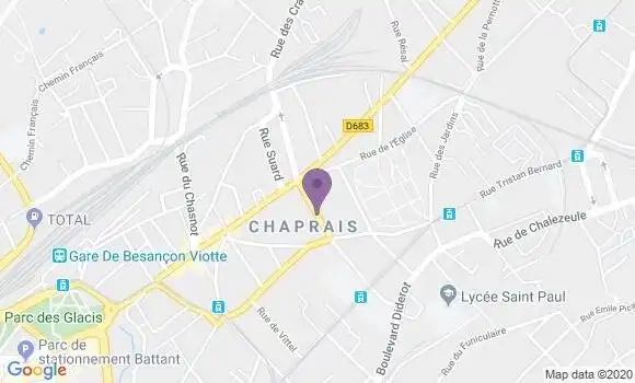 Localisation Caisse d