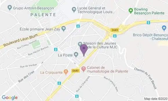 Localisation Caisse d