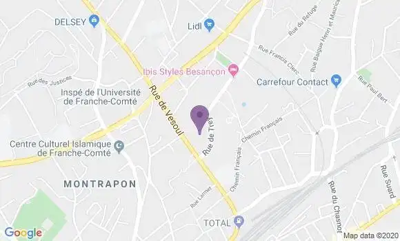 Localisation Caisse d