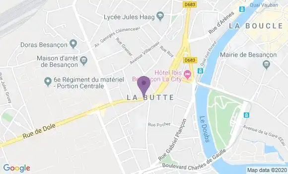 Localisation Caisse d