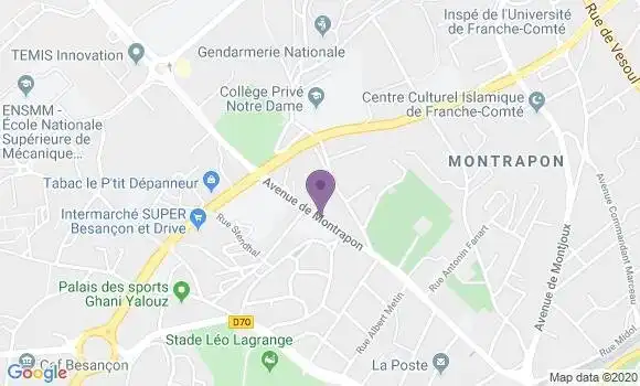 Localisation Caisse d