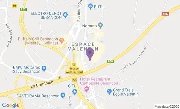 Localisation Caisse d