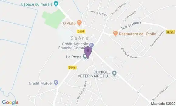 Localisation Caisse d