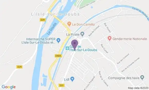 Localisation Caisse d