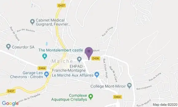 Localisation Caisse d