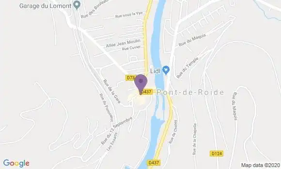Localisation Caisse d