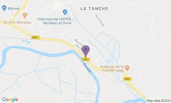 Localisation Caisse d