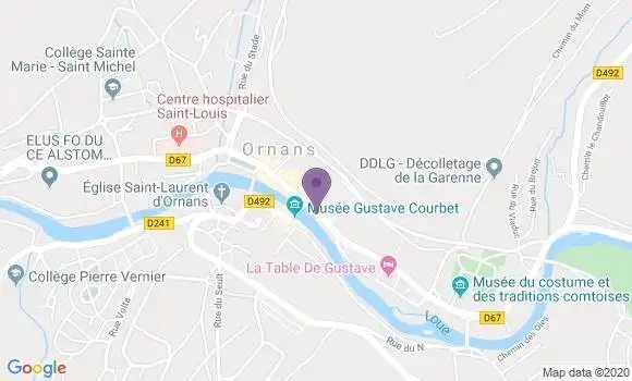 Localisation Caisse d