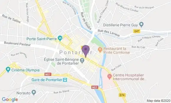 Localisation Caisse d