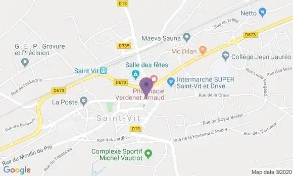 Localisation Caisse d