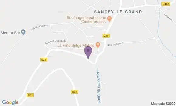 Localisation Caisse d