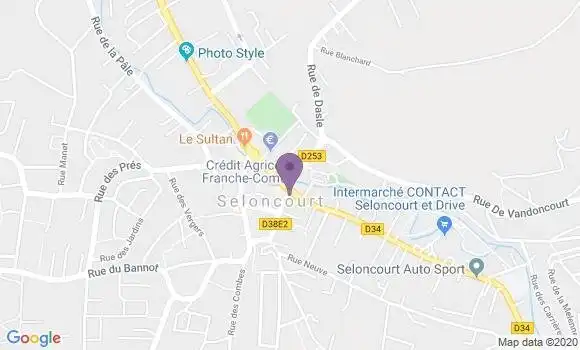 Localisation Caisse d