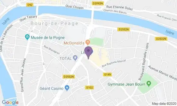 Localisation Caisse d