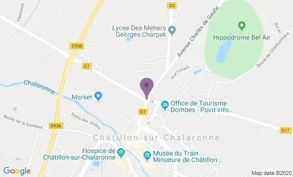 Localisation Caisse d