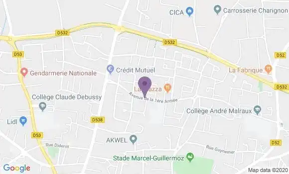 Localisation Caisse d
