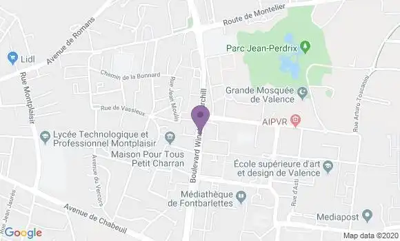 Localisation Caisse d